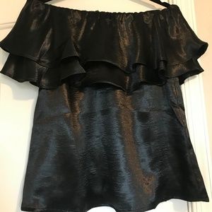 Silky Off the Shoulder Top